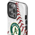 MLB Oakland Athletics Game Ball iPhone 15 Pro Impact Case